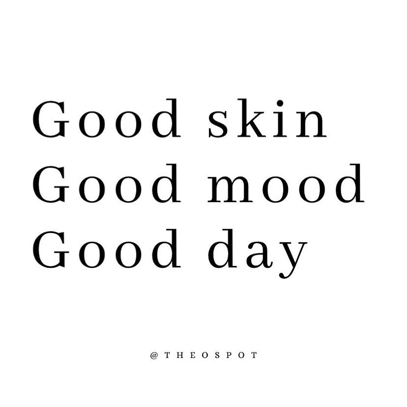 spa week instagram skincare quote