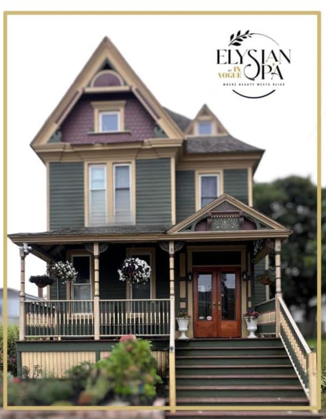 Outside to Elysian Spa at In Vogue 
