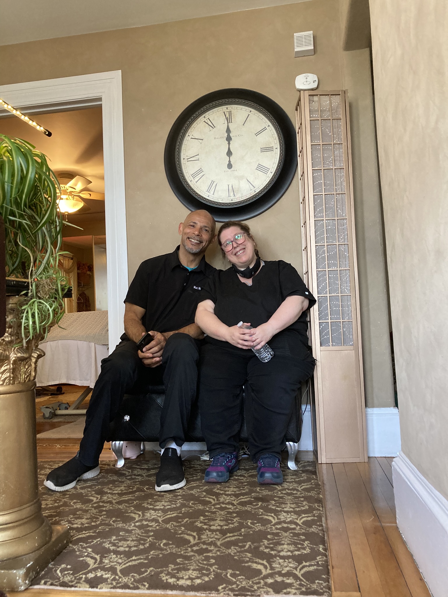 Waiting for Duet Massage Clients
